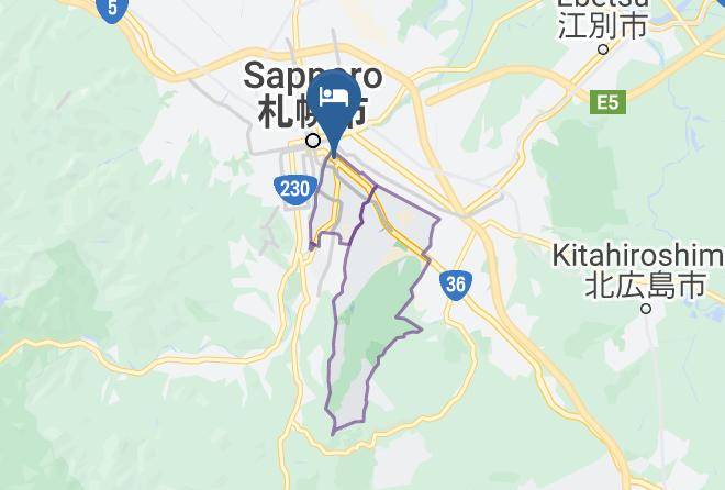 Sapporo City Toyohira Ward - Terrace Toyohira Maps