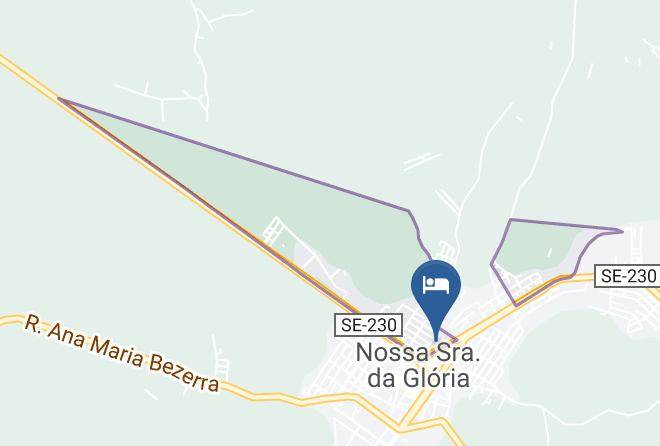 Nossa Senhora Da Gloria - Terraco Hotel Maps