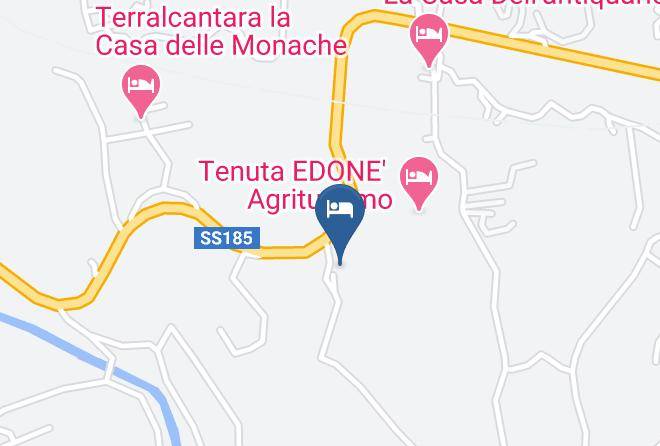 Messina - Terralcantara Il Poggio Maps