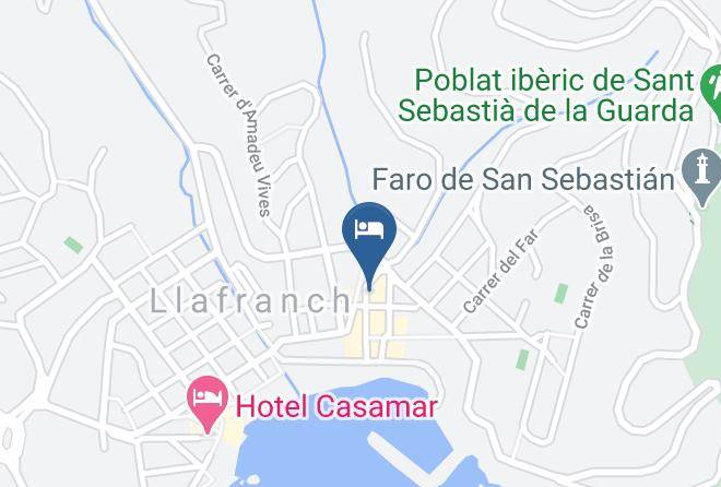 Girona - Terralet Llafranc Maps
