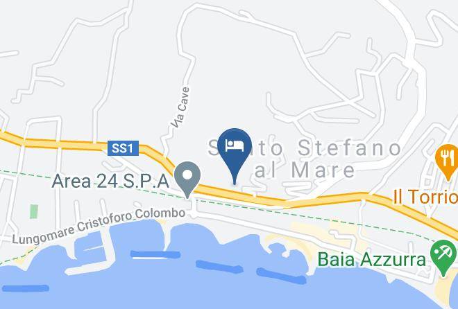 Imperia - Terramata Case Vacanze Maps