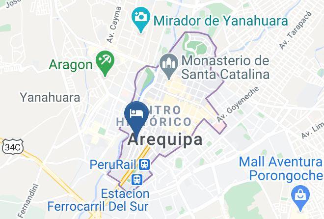 Arequipa - Terramistica Vallecito Hotel Maps