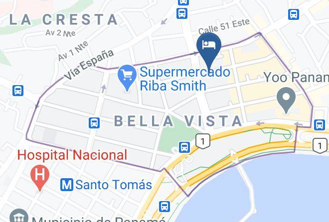 Bella Vista - Terranova Hotel Maps