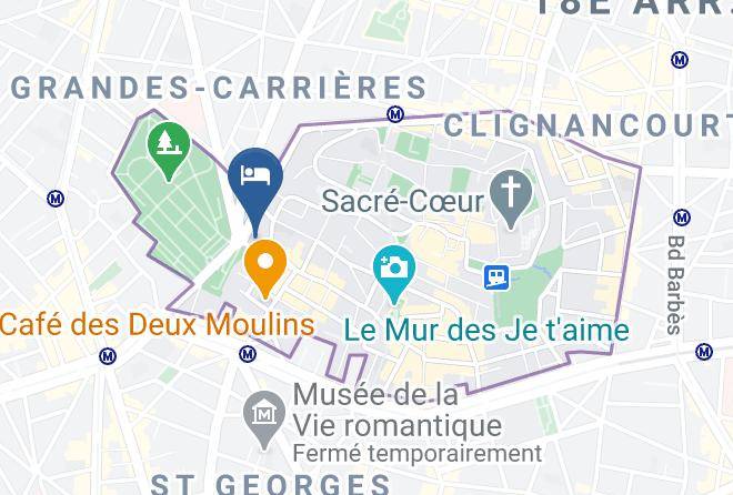 Paris - Terrass'' Hotel Maps