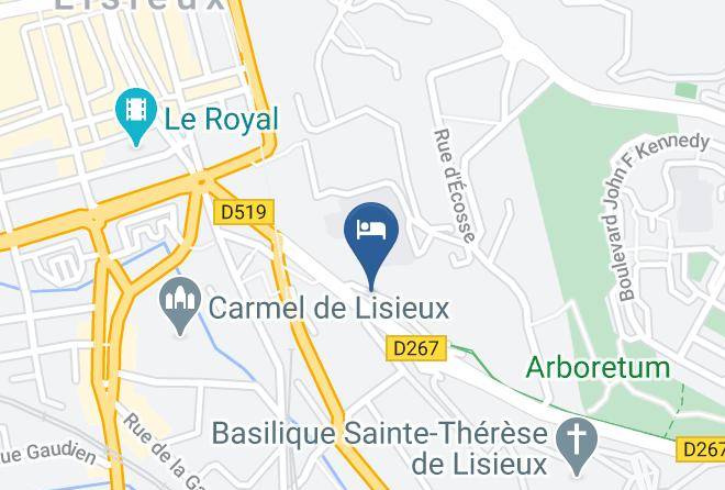 Calvados - Terrasse Hotel Maps
