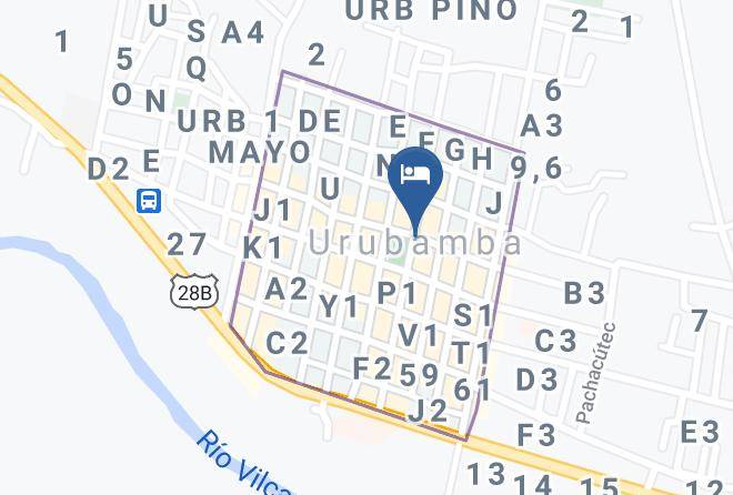 Urubamba - Terravalle Sacred Valley Hospedaje Maps