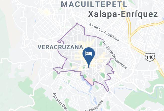 Xalapa - Terraza Del Alferez Maps