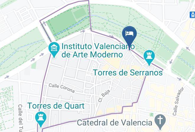 Valencia - Terraza Del Blanq Maps