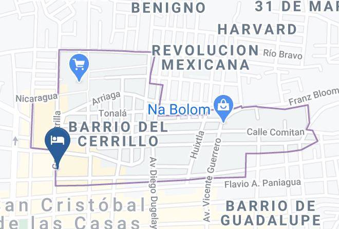 San Cristobal De Las Casas - Terraza Suites Maps