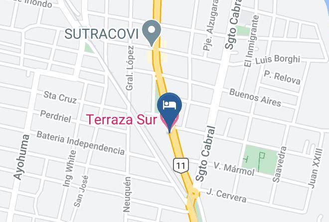 San Lorenzo - Terraza Sur Maps