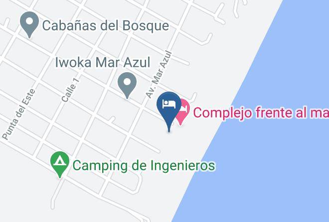 Villa Gesell - Terrazas Al Mar Mar Azul Maps