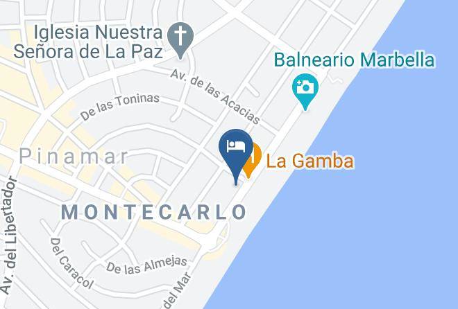 Pinamar - Terrazas Al Mar Pinamar Maps