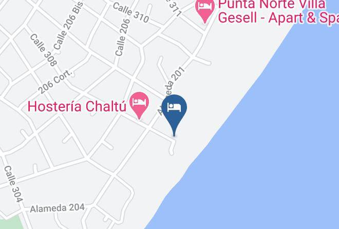 Villa Gesell - Terrazas Del Mar Maps