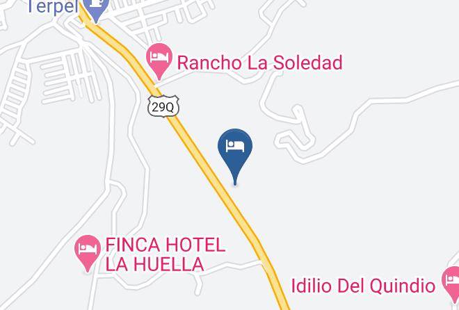 Terrazas Del Palmar Map