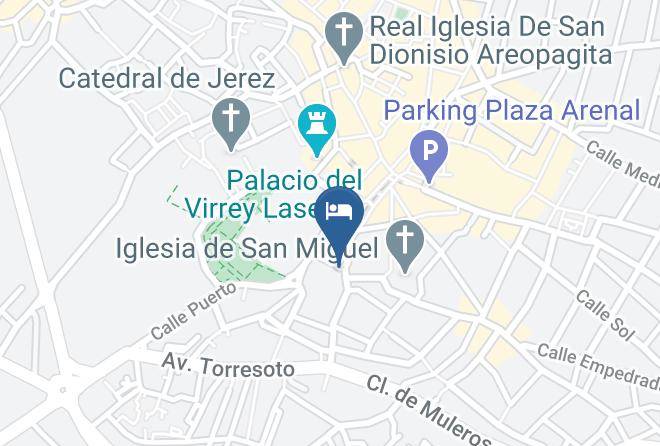 Terrazas Plaza Arenal Cinco Dormitorios Map