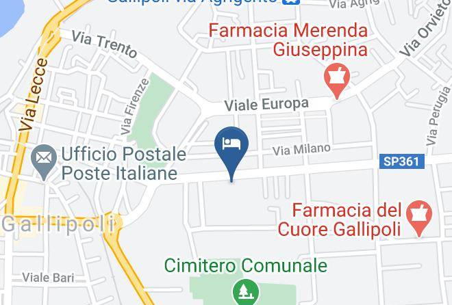 Lecce - Terrazza 23 Maps
