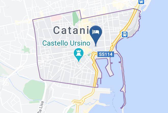 Catania - B&b Terrazza Santa Chiara Maps