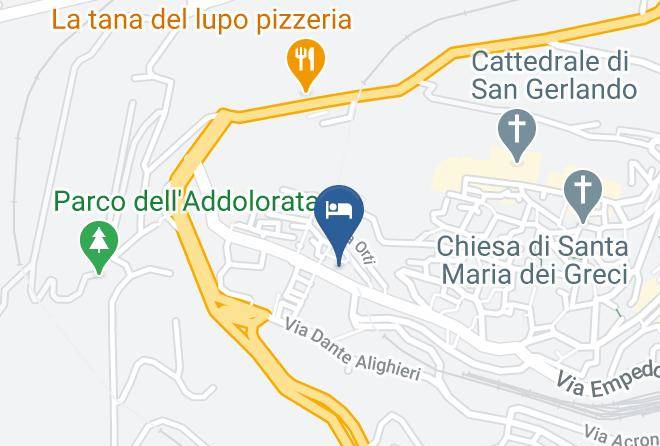 Agrigento - Terrazza Sul Rabato Maps