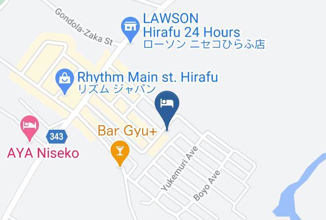 Kutchan Townabuta District - Terrazze Niseko Maps