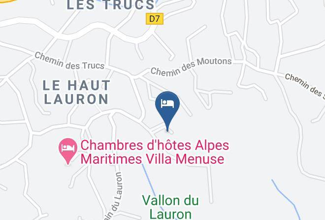 Maritime Alps - Terre De Reve Maison D'hotes Maps