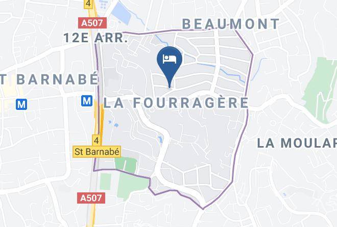 Bouches Du Rhone - Terre De Sienne A Marseille Maps