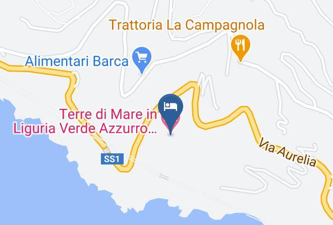 Genoa - Terre Di Mare In Liguria Verde Azzurro Immobiliare Maps