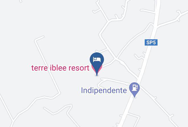 Terre Iblee Resort Map