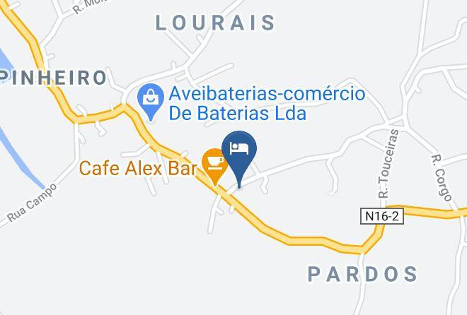 Albergaria A Velha - Terreno Das Mimosas Maps
