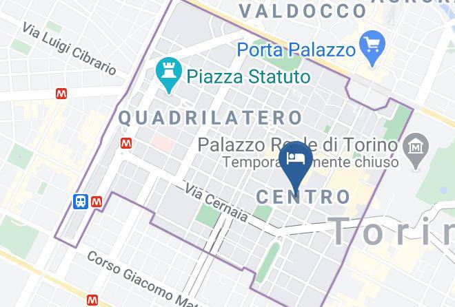 Turin - Terres Daventure Suites Maps