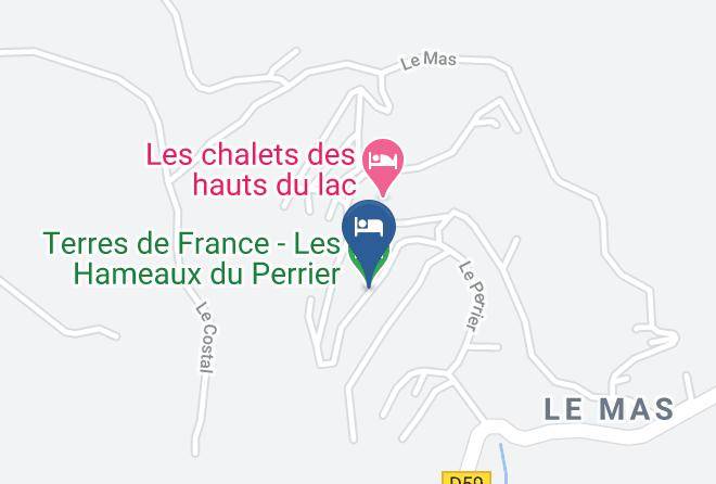 Correze - Terres De France Les Hameaux Du Perrier Maps