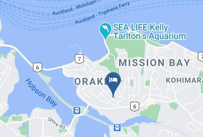 Auckland Orakei - Terry And Cindy's Bed And Breakfast Maps