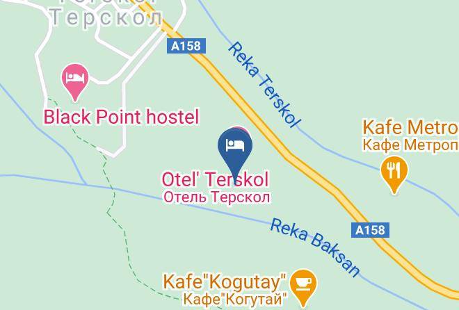 Terskol Kottedzh Map