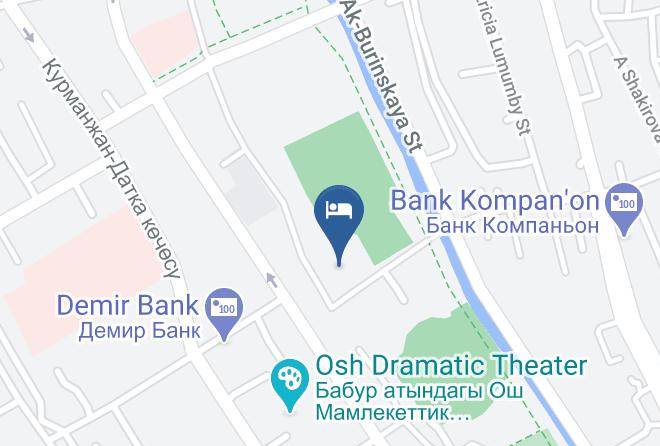 Osh - Tes Hotel Maps