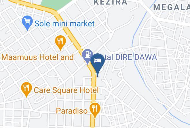 Dire Dawa Issa - Tesfa Hotel Maps