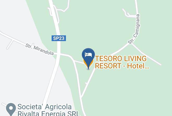 Tesoro Living Resort Hotel Ristorante Spa Map