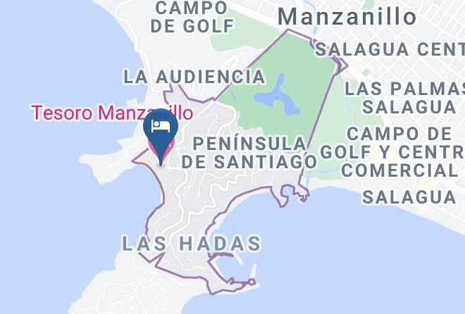 Manzanillo - Tesoro Manzanillo Maps