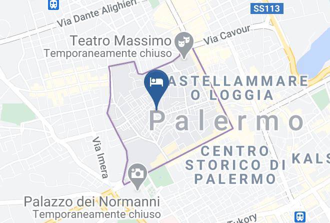 Palermo - Testa Di Moro Maps
