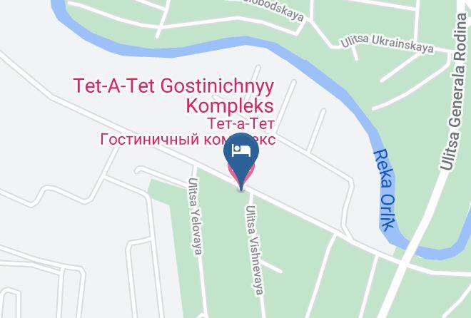 Orlovsky District - Tet A Tet Gostinichnyy Kompleks Maps
