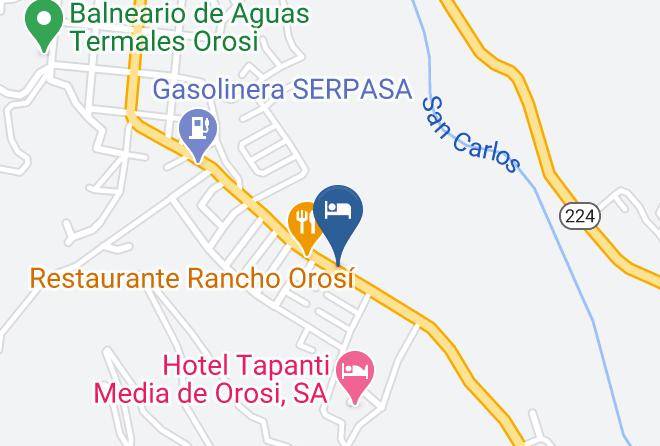 Paraiso - Tetey Lodge Maps