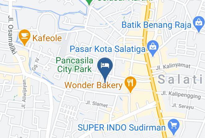 Salatiga - Tetirah Boutique Hotel Maps