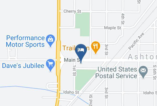 Fremont - Teton Mountain Inn Maps