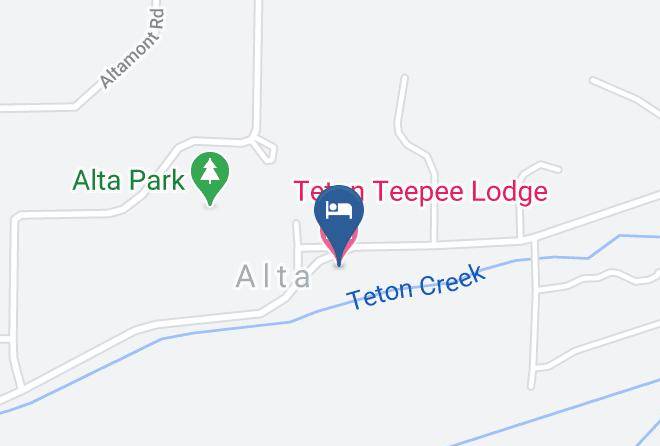 Teton - Teton Teepee Lodge Maps