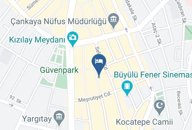Cankaya - Konur Hotel Maps
