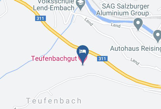 Zell Am See - Teufenbachgut Maps