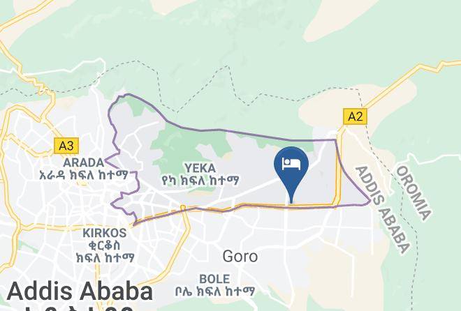 Addis Ababa - Tewodros Belay International Hotel Maps