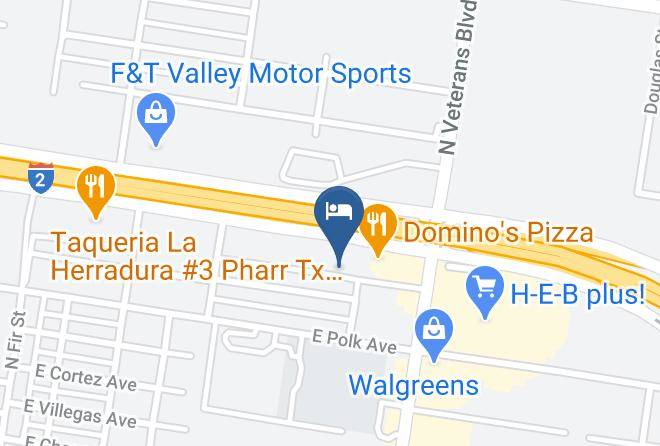 Hidalgo - Texas Inn & Suites Pharr San Juan Maps