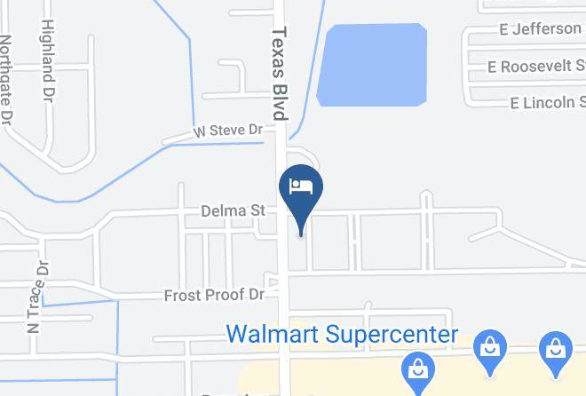 Hidalgo - Texas Inn Weslaco Maps