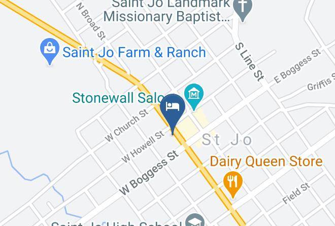 Montague - Texas Kings Hotel Maps