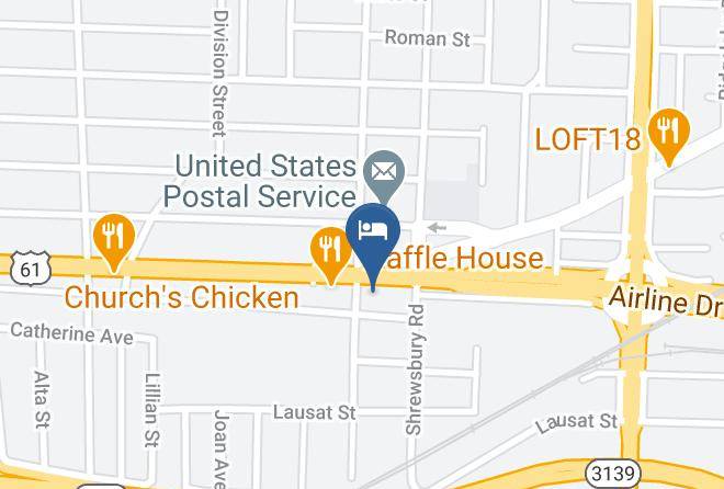 Jefferson Par - Texas Motel Maps
