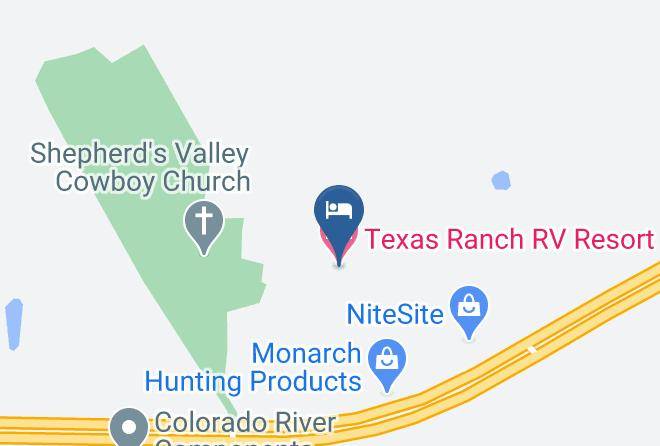 Johnson - Texas Ranch Rv Resort Maps